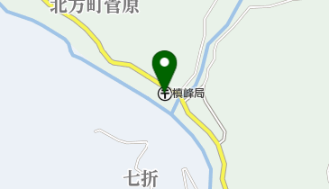 槇峰郵便局の地図画像