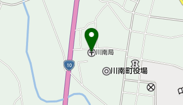 川南郵便局の地図画像