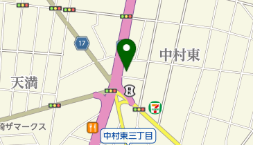 宮崎大淀郵便局の地図画像