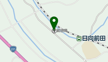 前田郵便局の地図画像