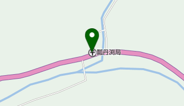 瓢丹渕郵便局の地図画像