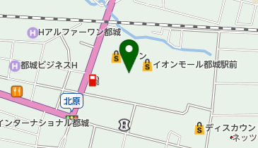 イオンモール都城駅前内郵便局の地図画像