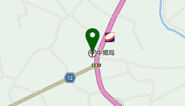 中郷郵便局の地図画像
