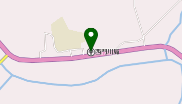西門川郵便局の地図画像