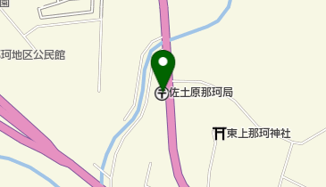 佐土原那珂郵便局の地図画像