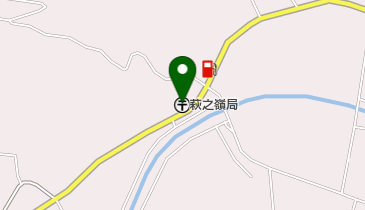 萩之嶺郵便局の地図画像