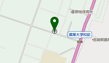 番野地郵便局の地図画像