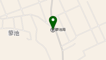 蓼池郵便局の地図画像