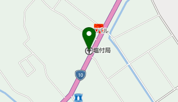 塩付郵便局の地図画像