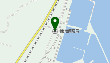 川南港簡易郵便局の地図画像