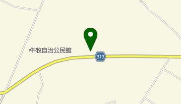 牛牧簡易郵便局の地図画像