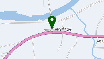 島内簡易郵便局の地図画像