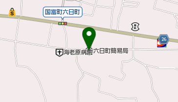 六日町簡易郵便局の地図画像