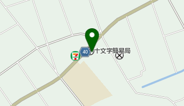 十文字簡易郵便局の地図画像