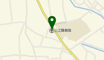 上江簡易郵便局の地図画像