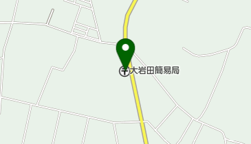 大岩田簡易郵便局の地図画像