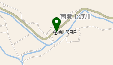 渡川簡易郵便局の地図画像