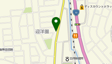 日向富高簡易郵便局の地図画像