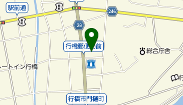 行橋郵便局の地図画像