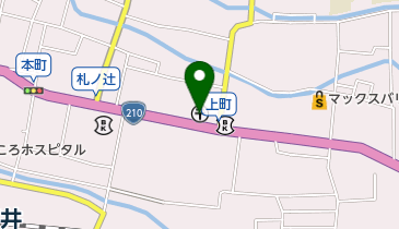 吉井郵便局の地図画像