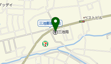 三池郵便局の地図画像