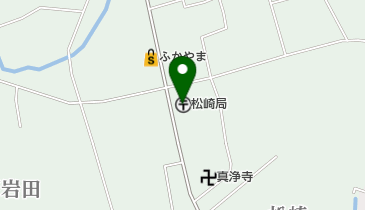 松崎郵便局の地図画像