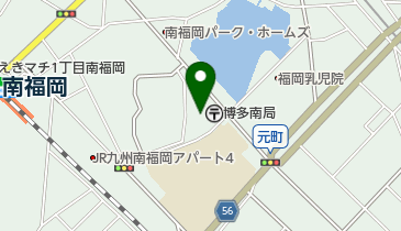 博多南郵便局の地図画像