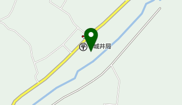 下城井郵便局の地図画像