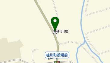 桂川郵便局の地図画像