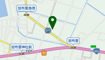 加布里郵便局の地図画像