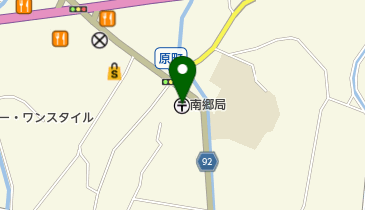 南郷郵便局の地図画像