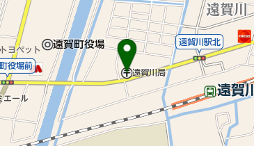 遠賀川郵便局の地図画像