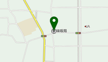 味坂郵便局の地図画像