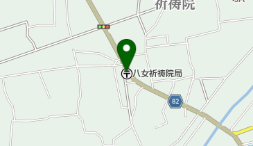 八女祈祷院郵便局の地図画像