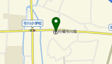 行橋今川郵便局の地図画像