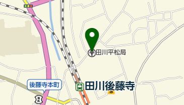 田川平松郵便局の地図画像