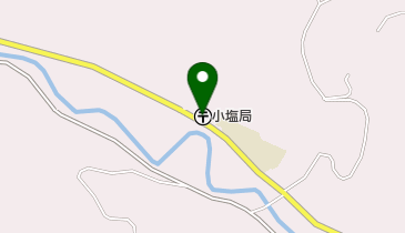 小塩郵便局の地図画像