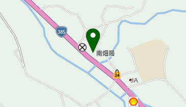 南畑郵便局の地図画像