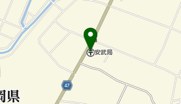 安武郵便局の地図画像