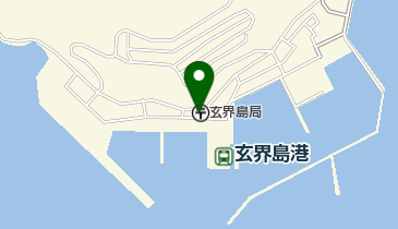玄界島郵便局の地図画像