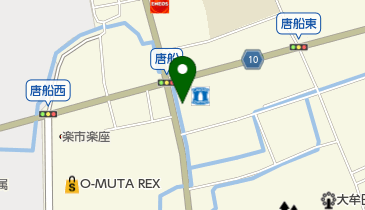 手鎌郵便局の地図画像