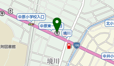 戸畑堺川郵便局の地図画像
