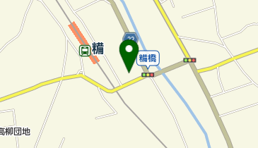 田川糒郵便局の地図画像