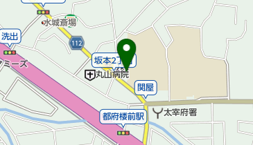水城郵便局の地図画像