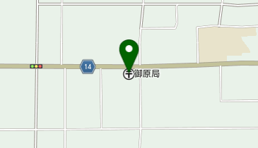 御原郵便局の地図画像