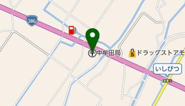 中牟田郵便局の地図画像