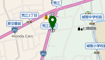 福岡荒江郵便局の地図画像