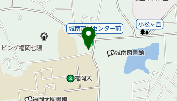 福岡福大前郵便局の地図画像