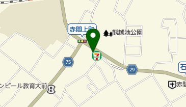 宗像赤間郵便局の地図画像