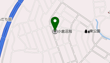 小倉沼郵便局の地図画像